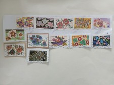 Lot timbres fleurs d'occasion  Noisy-le-Grand