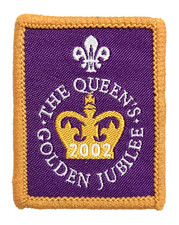 Scout badge. queen for sale  SLOUGH