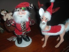 Annalee santa tags for sale  Boelus