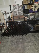 Aluminum fencing black for sale  Longs