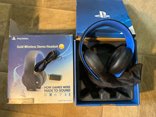 4 gold playstation headset for sale 4 gold playstation headset for sale Sanborn