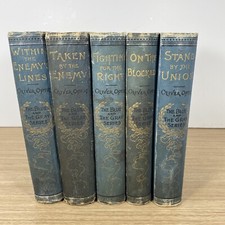 Usado, THE BLUE & THE GRAY SERIES 1800’s OLIVER OPTIC 1st Ed HC Antique Rare Books (5) comprar usado Usado, THE BLUE & THE GRAY SERIES 1800’s OLIVER OPTIC 1st Ed HC Antique Rare Books (5) comprar usado  Enviando para Brazil