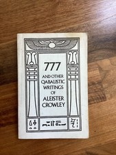 777 & Other Qabalistic Wrtings by Aleister Crowley (Paperback, 1990) segunda mano  Embacar hacia Mexico