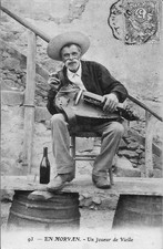 Cpa morvan musicien d'occasion  Marck