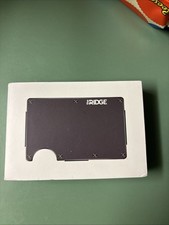 Ridge wallet gunmetal for sale  Spring Hill
