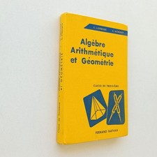 Algèbre arithmétique géomé d'occasion  Saint-Sorlin-en-Valloire