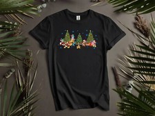 Camiseta unissex masculina feminina Natal Mickey's Friends I149 comprar usado  Enviando para Brazil