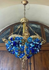 Lampadario antico vetro usato  Galatina