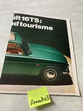 Renault r16ts r16 d'occasion  Decize