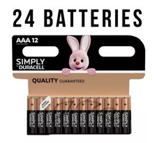 24 x pilhas alcalinas Duracell AA de longa duração pacote econômico LR6 MN1500 comprar usado  Enviando para Brazil
