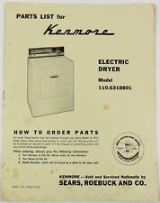 1962 kenmore electric for sale  Wooster
