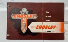 Crosley car brochure for sale  Carson City