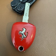 OEM FERRARI 458 F12 CONTROLE REMOTO CHAVEIRO 3 BOTÕES P30S4684 TRONCO VERMELHO USADO Testado comprar usado  Enviando para Brazil