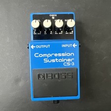 Pedal de efeitos de guitarra Boss CS-3 Compression Sustainer (Silver Label) (azul), usado comprar usado  Enviando para Brazil