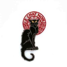 Chat noir patch d'occasion  Expédié en Belgium