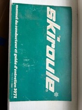 1971 skiroule snowmobile for sale  Windsor