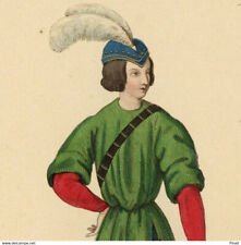 Portrait costume page d'occasion  France