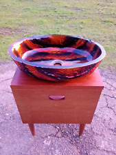 Orange lava glass for sale  DOVER