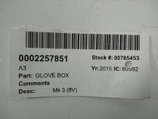 Audi glove box for sale  SKELMERSDALE