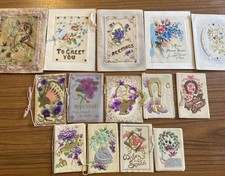 Victorian celluloid greetings for sale Victorian celluloid greetings for sale  STOWMARKET