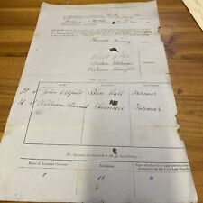 Old staffordshire documents for sale  Shipping to Ireland