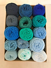Pack blue yarn for sale  BURES