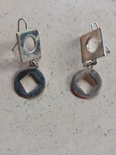 Boucles oreilles métal d'occasion  La Charité-sur-Loire
