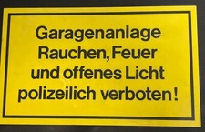 Garagenanlage rauchen feuer gebraucht kaufen  Rottenburg am Neckar