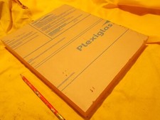 FOLHA DE ACRÍLICO TRANSPARENTE barra plana de plástico usinável estoque 1-1/4" x 9-3/8" x 12-1/2" comprar usado  Enviando para Brazil