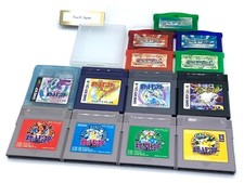 Lote 13 Gameboy & GBA Pokemon esmeralda rubi safira ouro prata cristal limpo comprar usado  Enviando para Brazil