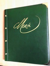 Speisekarte menu mappen gebraucht kaufen  Bayreuth
