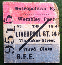 Metropolitan rly wembley for sale  BURY ST. EDMUNDS