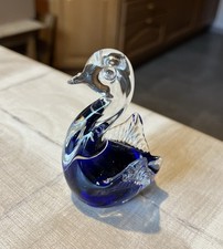 Glasfigur schwan glas gebraucht kaufen  Lübbenau/Spreewald