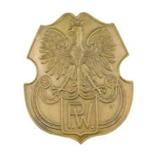 1792 II WOJNA ŚWIATOWA POLSKA ODZNAKA WOJSKOWA ULEPSZENIE ODZNAKA CZAPKI ORZEŁ SŁUP... na sprzedaż  PL