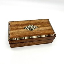 Vintage inlaid wood for sale  Bennington