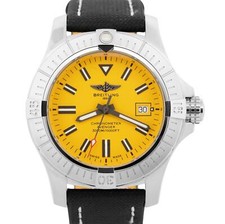 Cronógrafo Breitling Avenger 45mm amarelo aço inoxidável automático A17319 PERFEITO ESTADO comprar usado  Enviando para Brazil