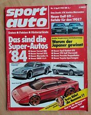 Sport auto 1984 gebraucht kaufen  Engelskirchen