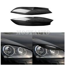 Para VW Jetta MK5 farol de fibra de carbono acabamento de tampa de sobrancelha pálpebra 2005-2010 2 peças comprar usado  Enviando para Brazil