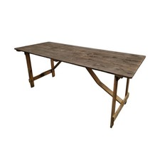 Rustic trestle table for sale  MELTON MOWBRAY