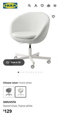 Ikea skruvsta white for sale  SUTTON