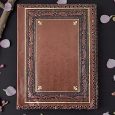 Vintage Fleur De Lis Green Handmade Leather Notebook Cover 10.75x8" comprar usado Vintage Fleur De Lis Green Handmade Leather Notebook Cover 10.75x8" comprar usado  Enviando para Brazil