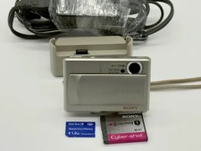 Câmera Digital Sony Cyber-shot DSC-T1 5.0MP Prata com Dock de Carregamento, usado comprar usado  Enviando para Brazil