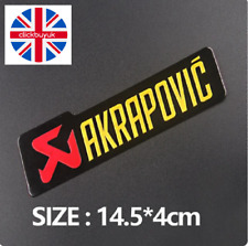 Akrapovic aluminium heat for sale  LONDON