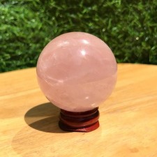 Bola de quartzo rosa natural 130G esfera de cristal amostra mineral cura comprar usado Bola de quartzo rosa natural 130G esfera de cristal amostra mineral cura comprar usado  Enviando para Brazil