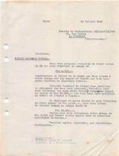 1945 societe combustibles d'occasion  France