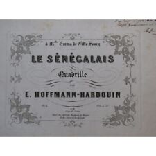 Hoffmann hardouin sénégalais d'occasion  Blois