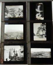 Lote de 12 lanternas mágicas de vidro foto cênica banho cachoeira piscina montanha comprar usado  Enviando para Brazil