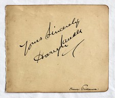 Original autographs harry for sale  INVERNESS
