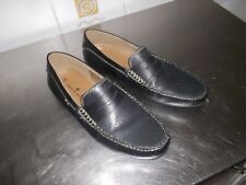 Mocassin cuir noir d'occasion  Antibes