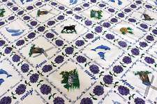 Tischdecke rund 150cm gebraucht kaufen  Hopsten